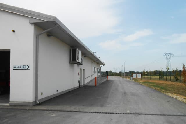 Caorso, ITA: Equipment Delivery and Pick Up - Loading Area Information - Truck Exit 4